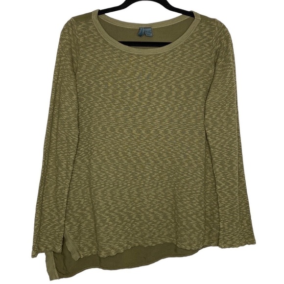 Anthro Left of Center Medora Top in Olive - Picture 1 of 5
